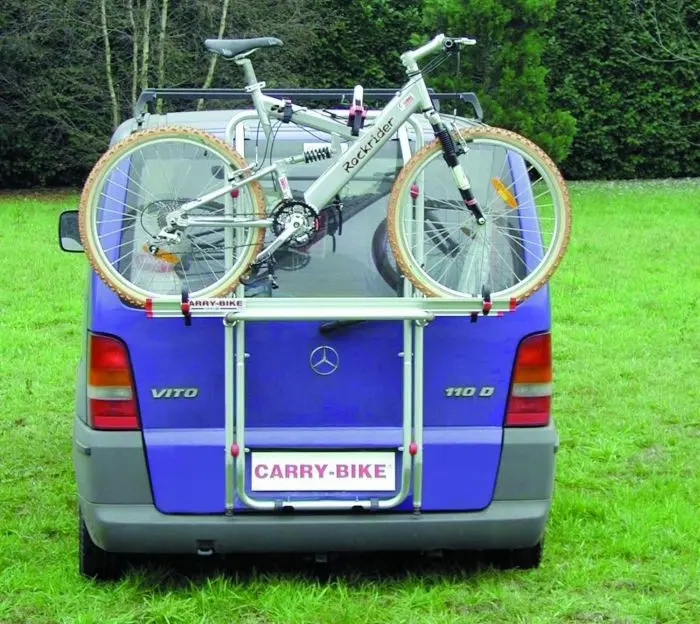Sykkelstativ til bakluke Mercedes-Benz Vito │ Flamma Carry-Bike – bilde 2