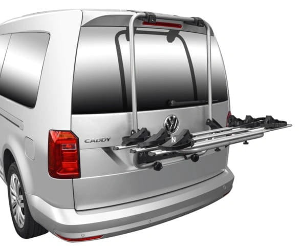 Sykkelstativ til bakluke VW Caddy / Caddy Maxi / Caddy California V (2021+) – maks 3 sykler