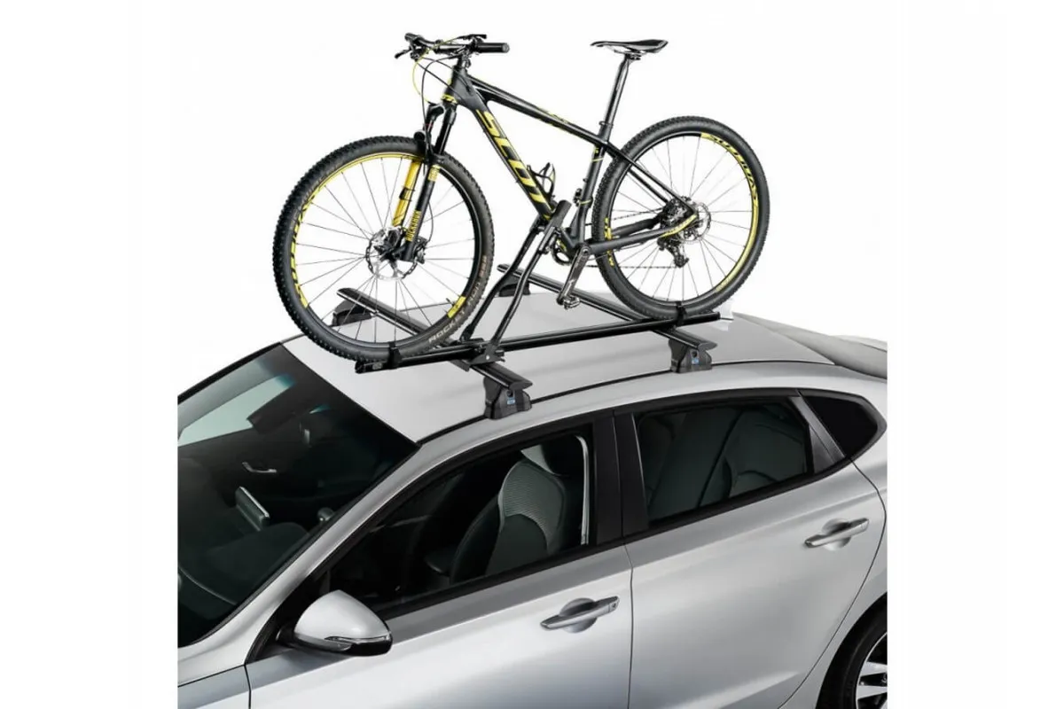 Sykkelstativ til takbøyler │ Cruz Bike Rack Race Dark Black