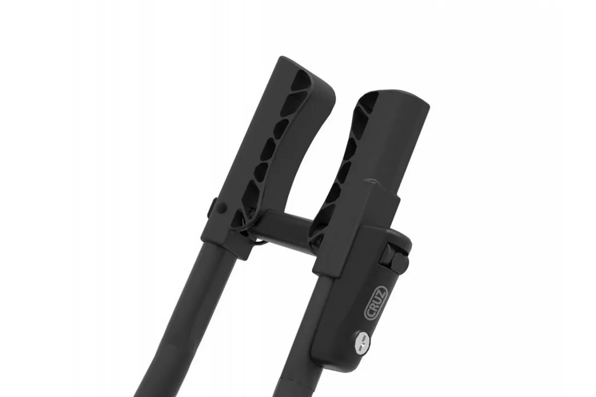 Sykkelstativ til takbøyler │ Cruz Bike Rack Race Dark Black – bilde 3