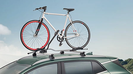 Sykkelstativ til takbøyler Kia Bike Carrier Pro │ Genuine® Roof Bike Holder Image 9