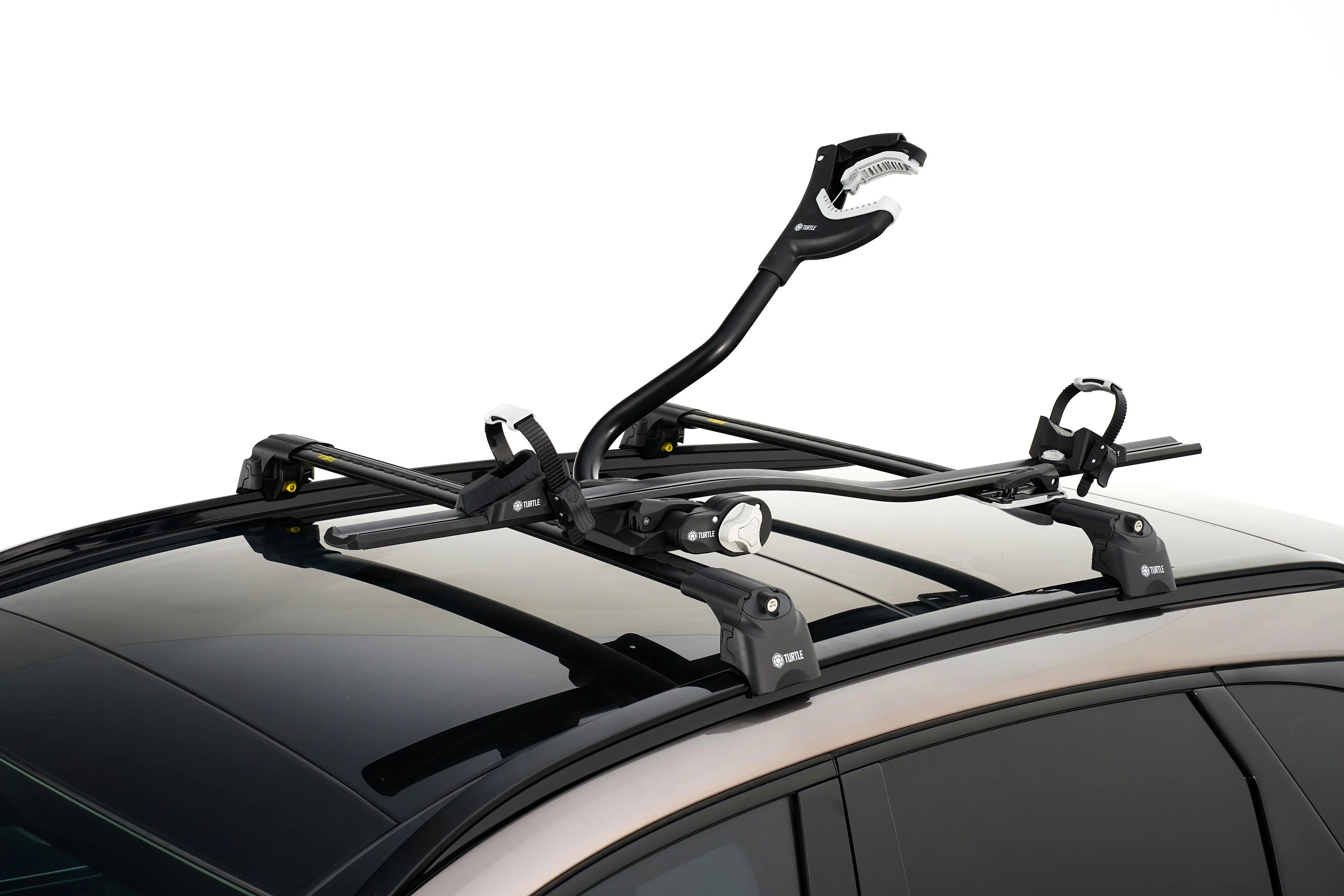 Sykkelstativ til takbøyler │ Turtle Bike Rack Pro-S Black – bilde 2