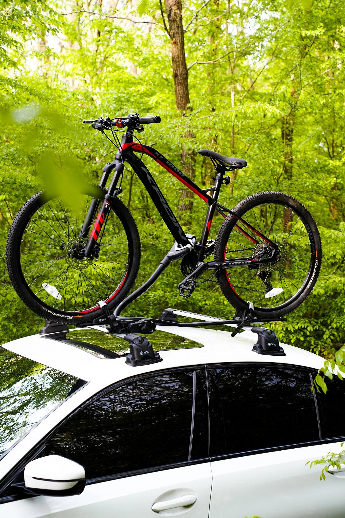 Sykkelstativ til takbøyler │ Turtle Bike Rack Pro-S Black – bilde 4