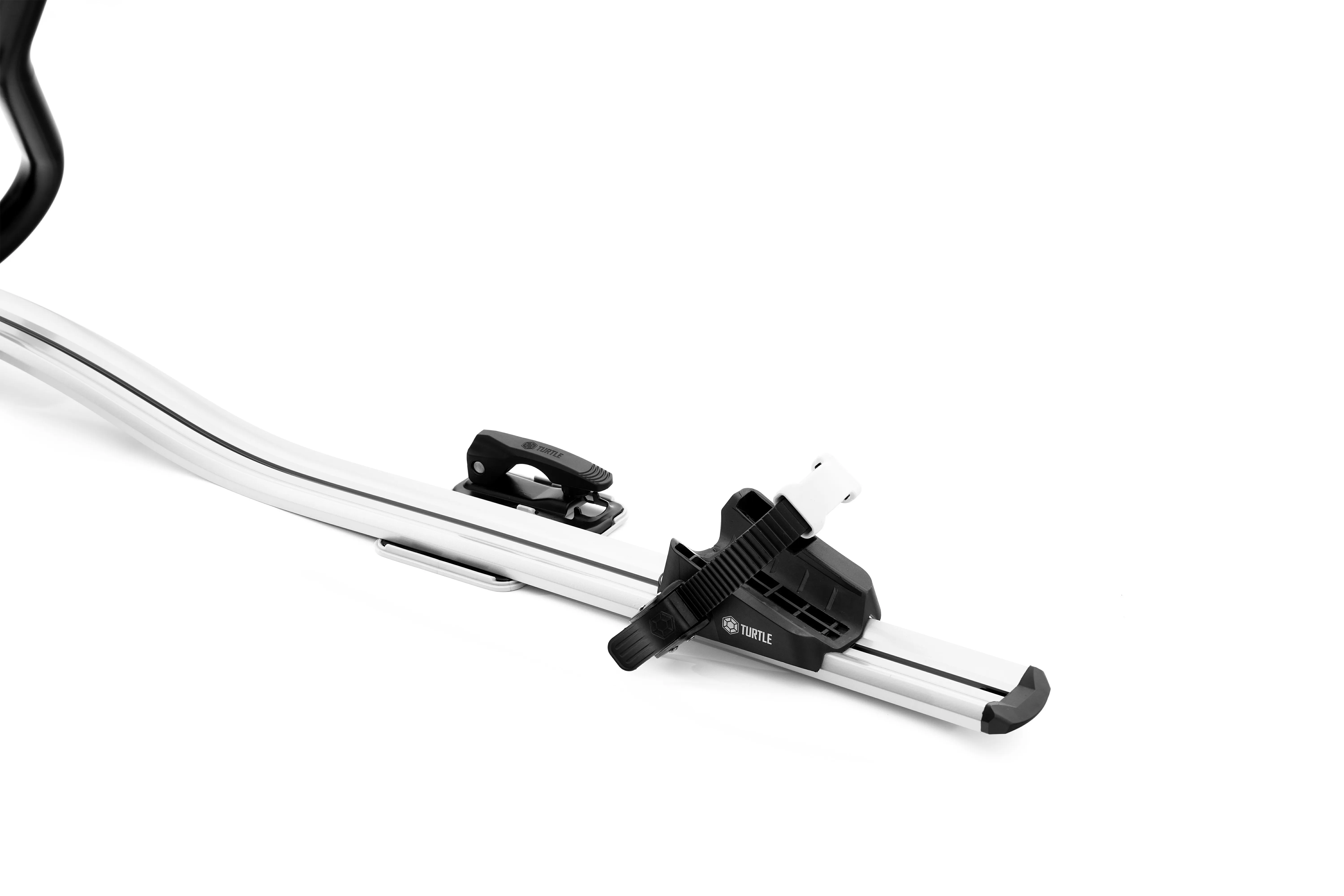 Sykkelstativ til takbøyler │ Turtle Bike Rack Pro-S Silver – bilde 5
