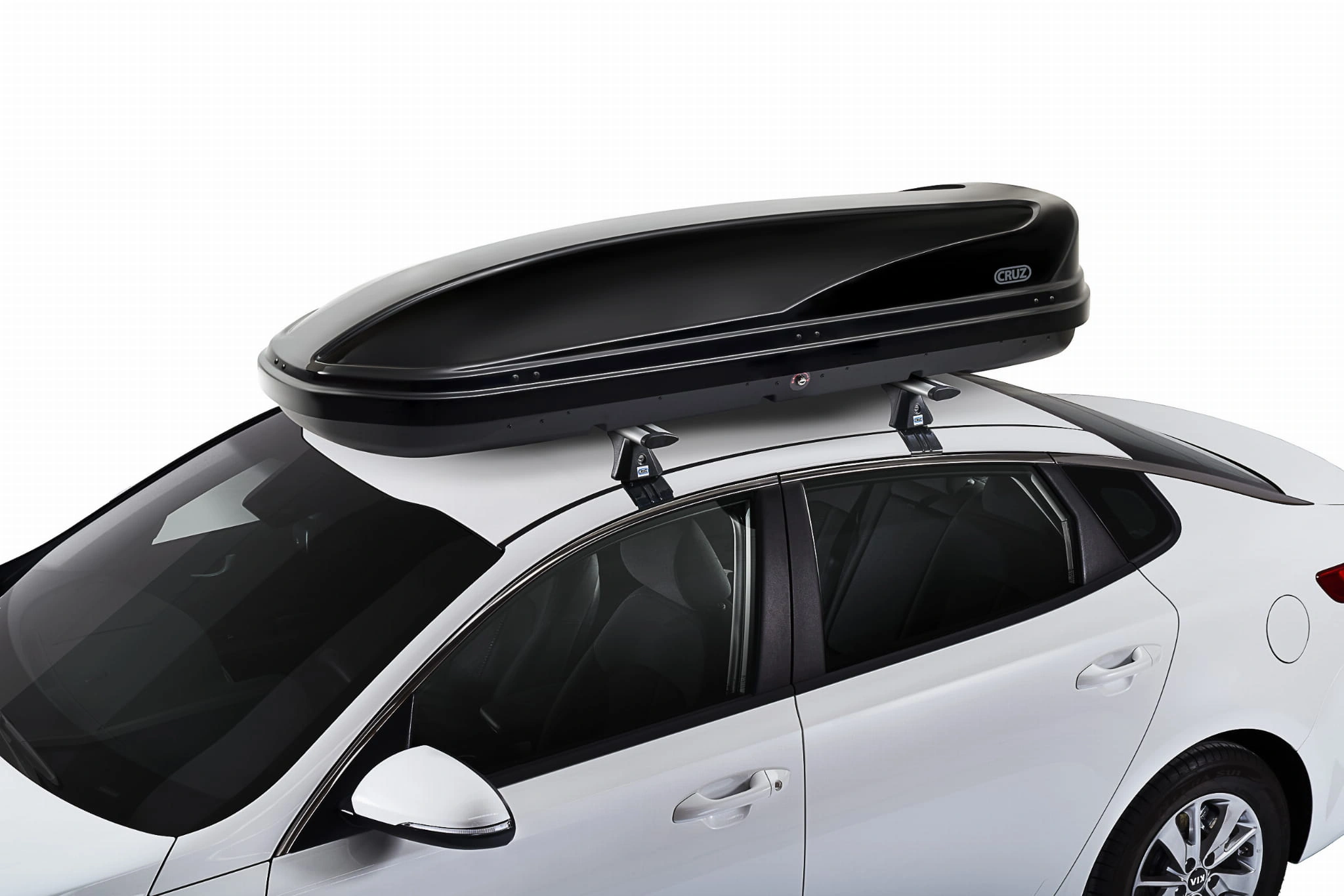 Takboks Cruz Paddock 500N Svart Blank – dual side Skiboks - 75 kg - 500 liter