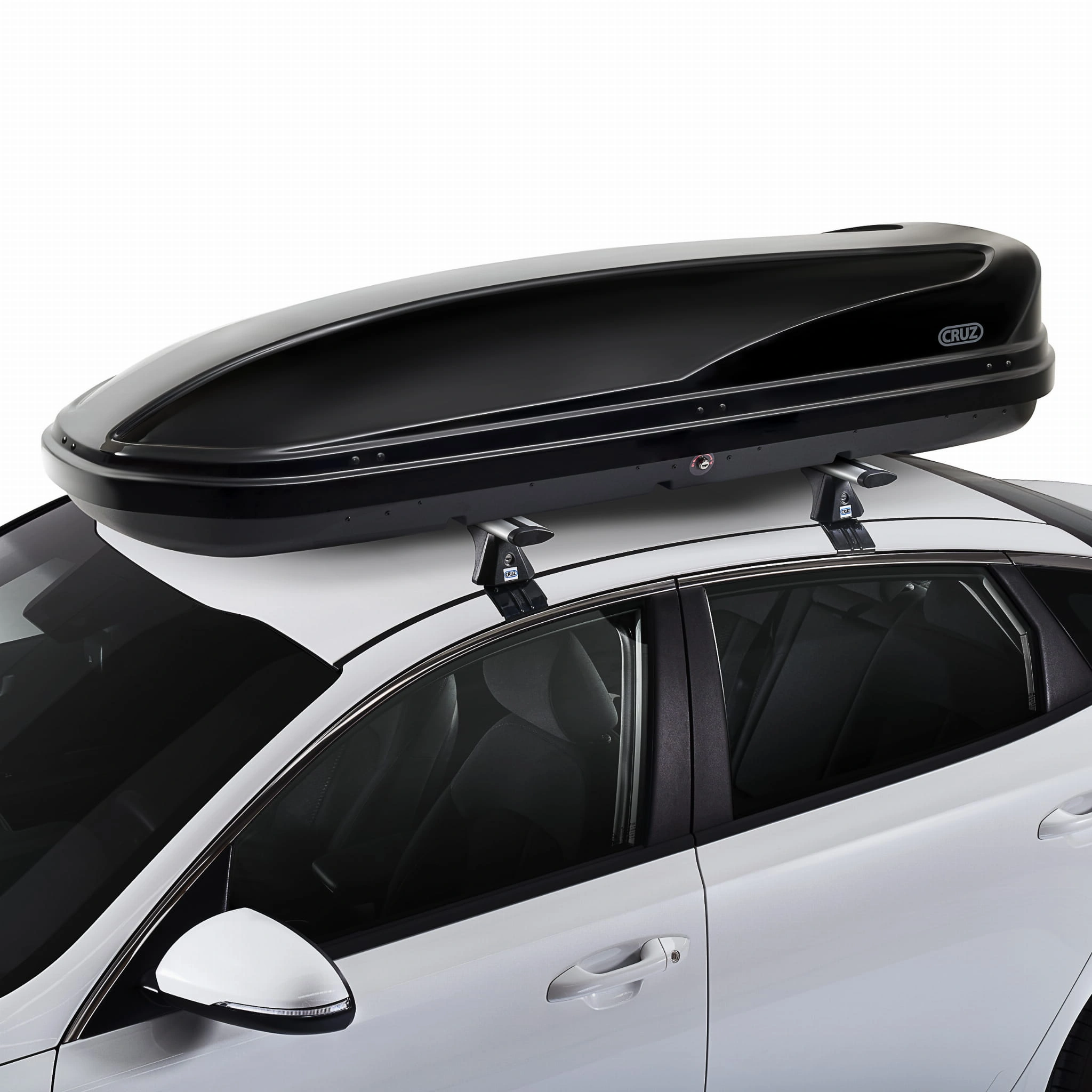 Takboks Cruz Paddock 500N Svart Blank – dual side Skiboks - 75 kg - 500 liter – bilde 2