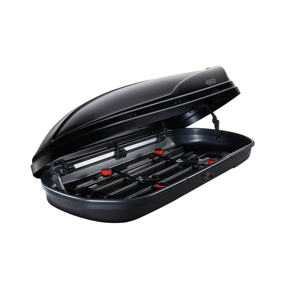 Takboks Cruz Paddock 500N Svart Blank – dual side Skiboks - 75 kg - 500 liter – bilde 4