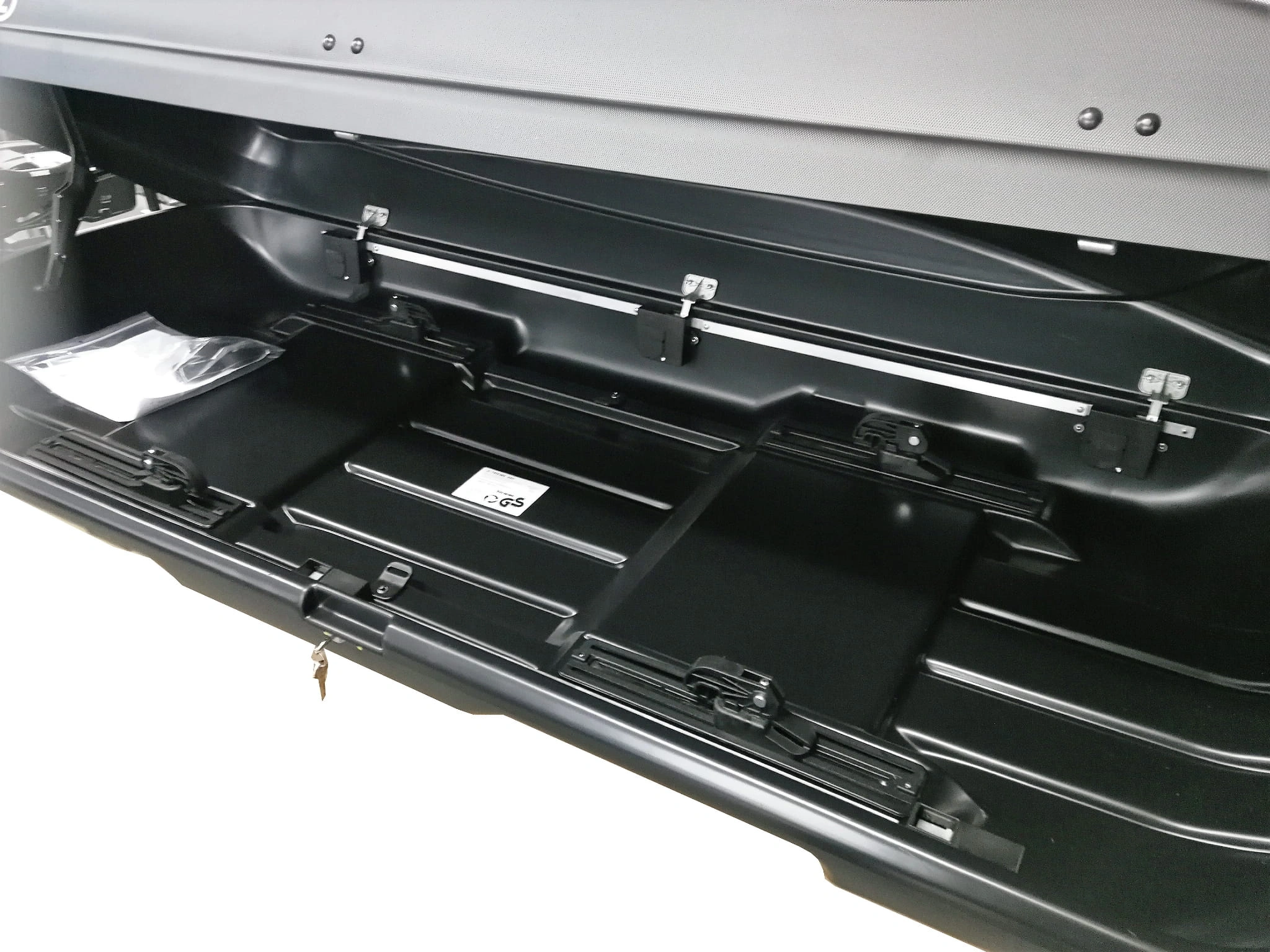 Takboks Cruz Xtreme 450 Dual Open │ Skiboks Roof Box Anthracite Edition - 450 L – bilde 6
