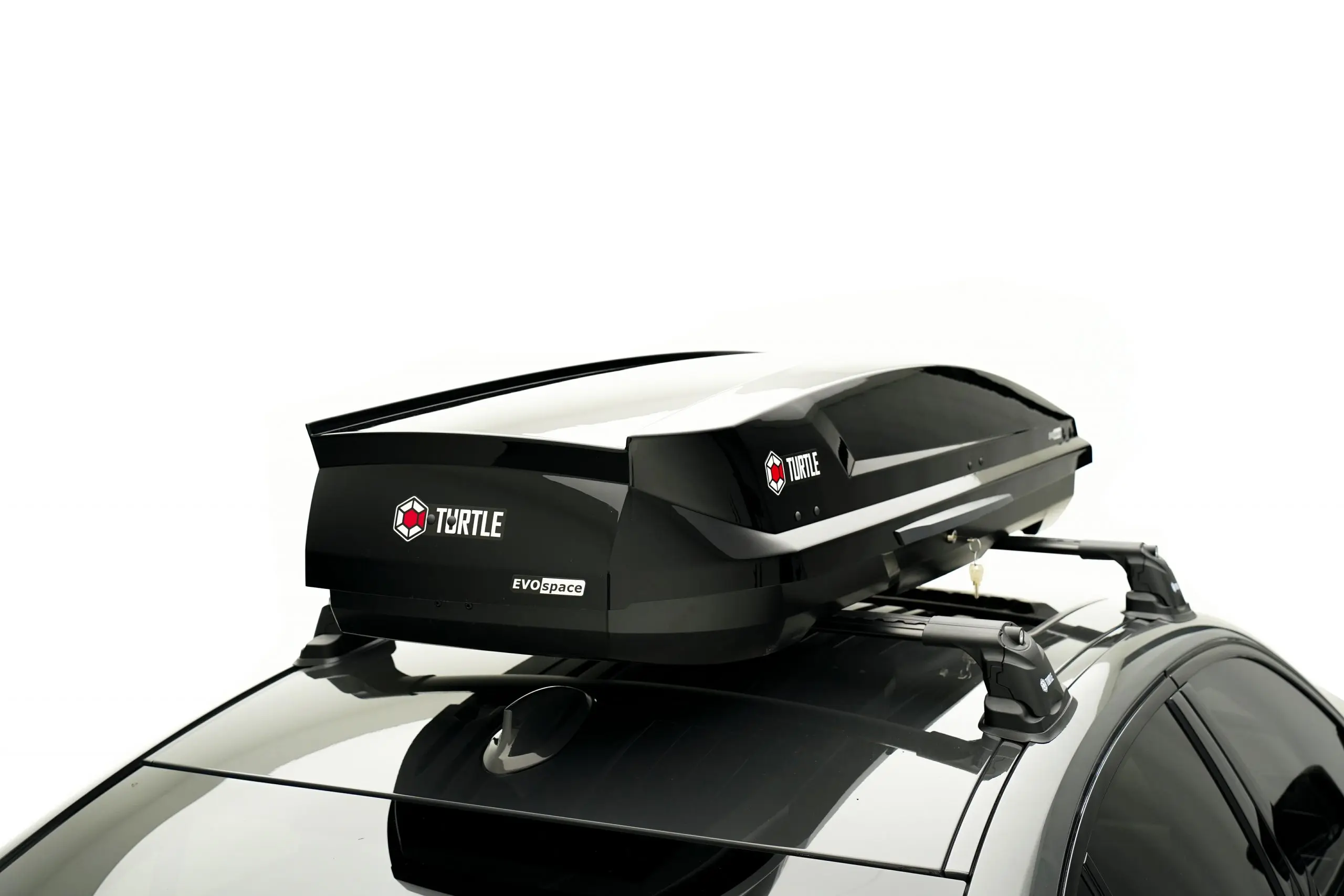 Takboks Evo Space 320 │ Skiboks Roof Box - Black Piano Edition – bilde 3