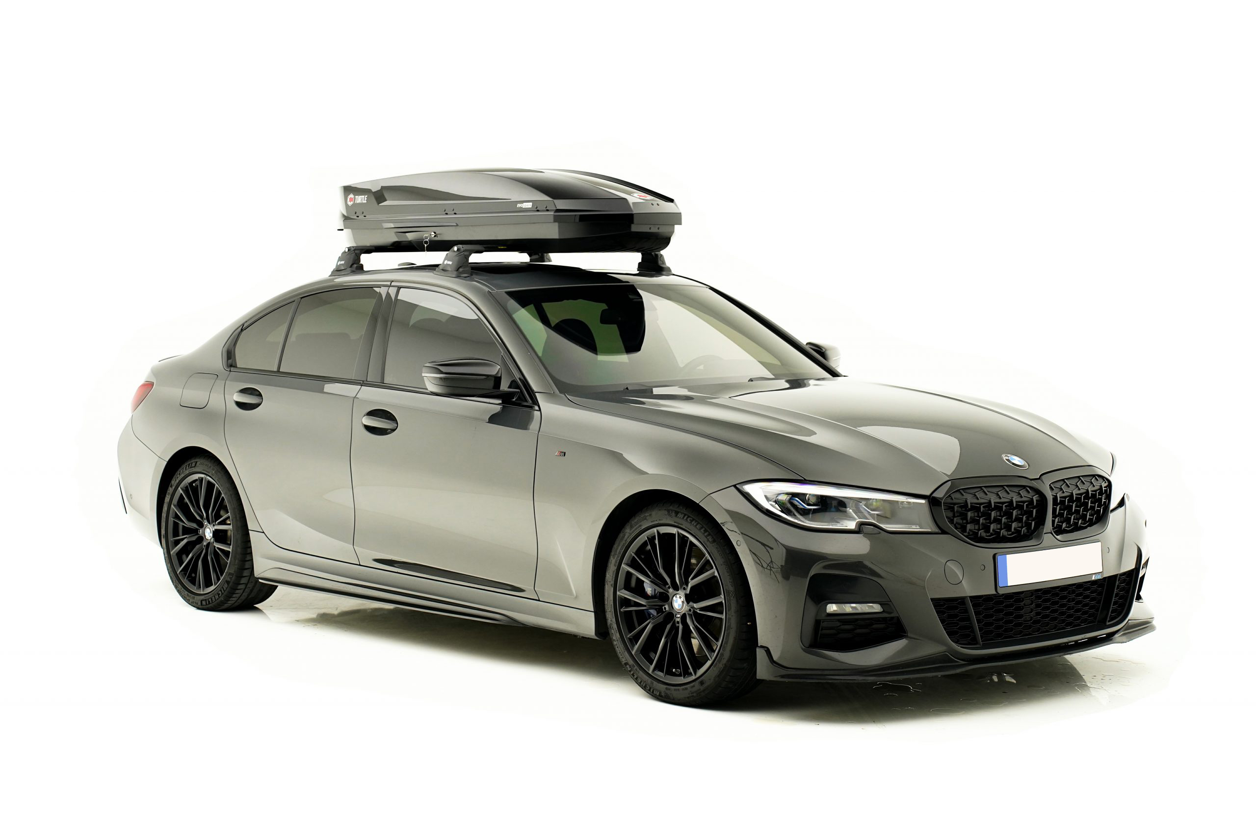 Takboks Evo Space 320 │ Skiboks Roof Box - Black Piano Edition – bilde 6