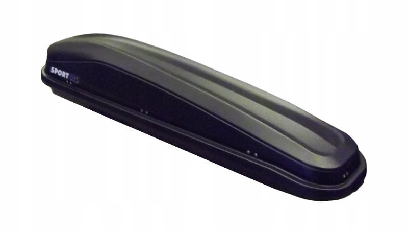 Takboks Junior Easy 300 svart │ Skiboks - aerodynamisk takboks med sentrallås - 300 L