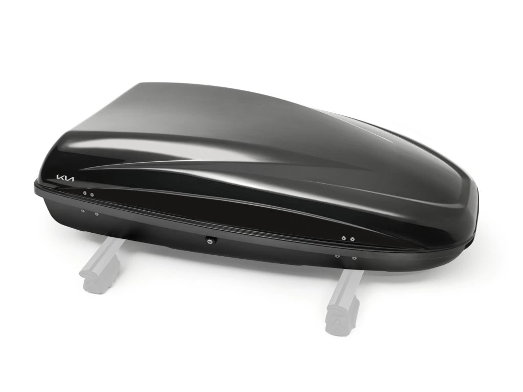 Takboks Kia │ Roof Box 330 Quick Attachment System - Skiboks Black Edition – bilde 6