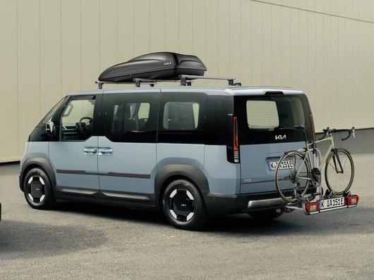 Takboks Kia │ Roof Box 390 Quick Attachment System - Skiboks Black Edition – bilde 7