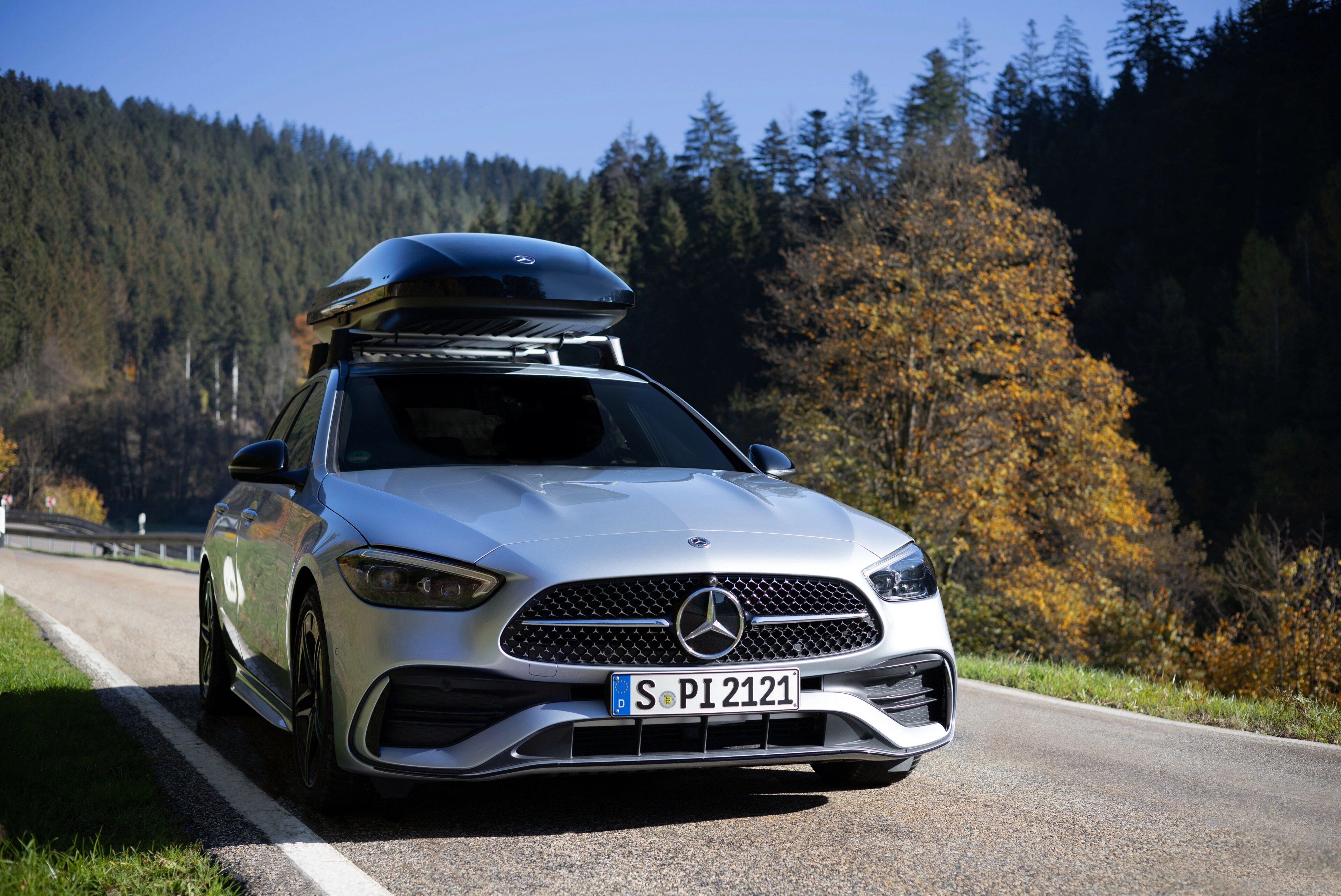 Takboks Mercedes-Benz svart – Skiboks Genuine - 590L – bilde 9