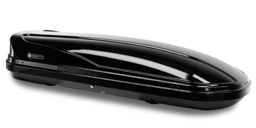 Takboks Modula WeGo 500 Dual Open Sort Blank │ Skiboks Roof Box Glossy Black Edition - 500 L