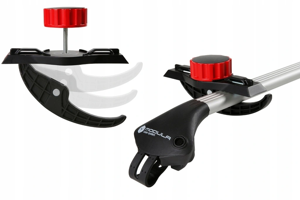 Takboks Modula WeGo 500 Dual Open Sort Blank │ Skiboks Roof Box Glossy Black Edition - 500 L – bilde 9