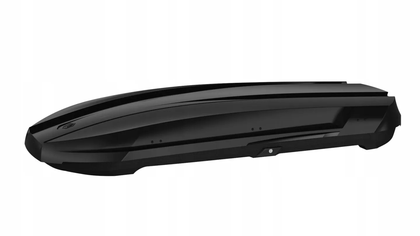 Takboks Northline Element TQT │ Ultra Low Roof Box Black Gloss Edition - 320 L