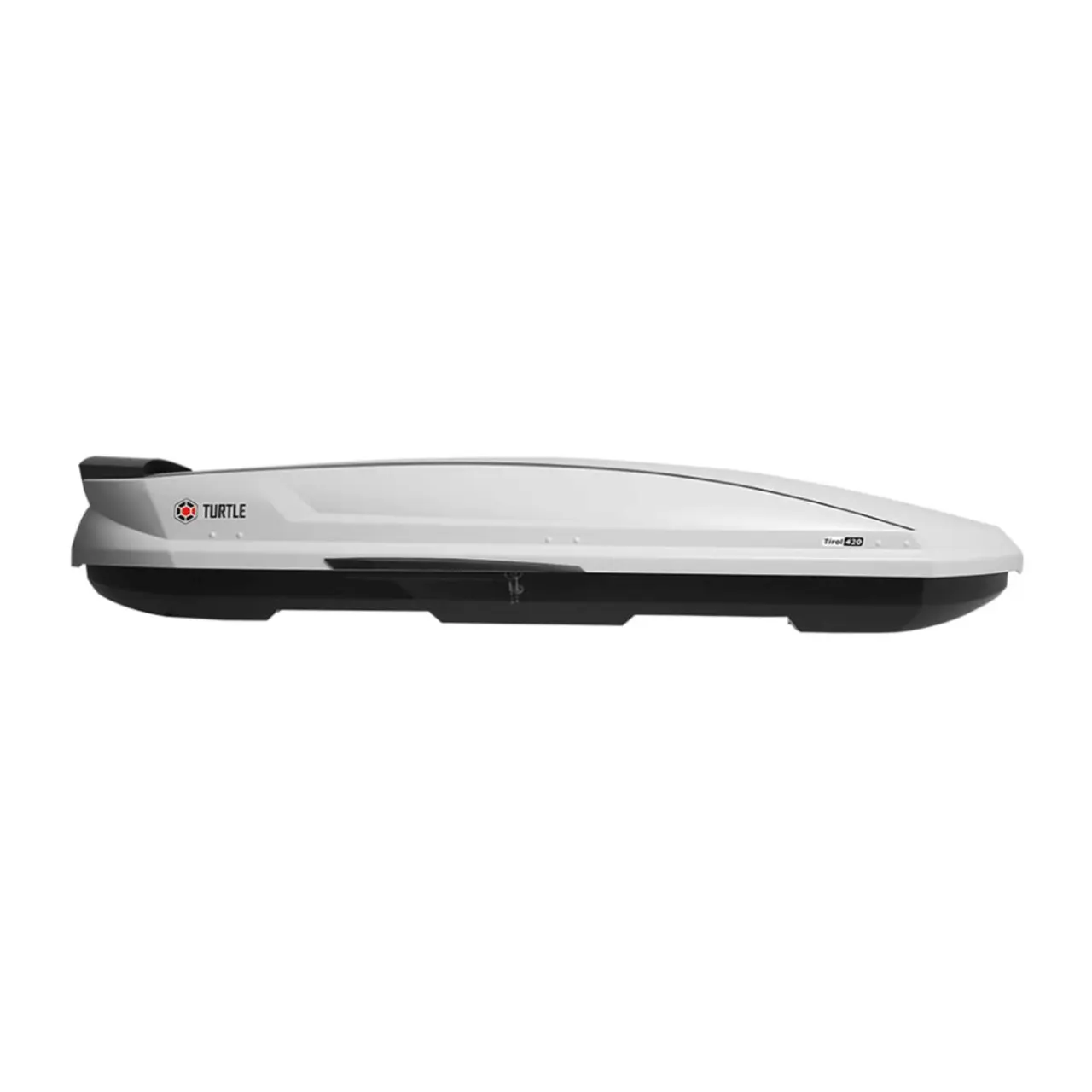 Takboks Turtle Tirol 420 Hvit │ Roof Box 420 - White Piano Edition Image 11