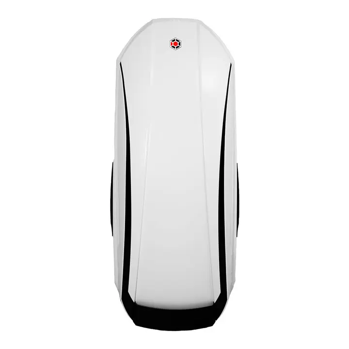 Takboks Turtle Tirol 420 Hvit │ Skiboks Roof Box 420 - White Piano Edition Image 7