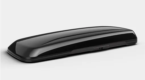 Takboks Volvo Travel Premier 430 │ Skiboks med LED-belysning - Genuine® Roof Box Quick Attachment System - Black Edition Image 1