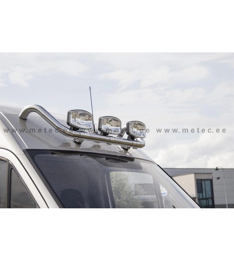 Takbøyle Mercedes Sprinter 2007 -> │ For H2/H3 - Metec High-Gloss Rustfritt Stål – bilde 2