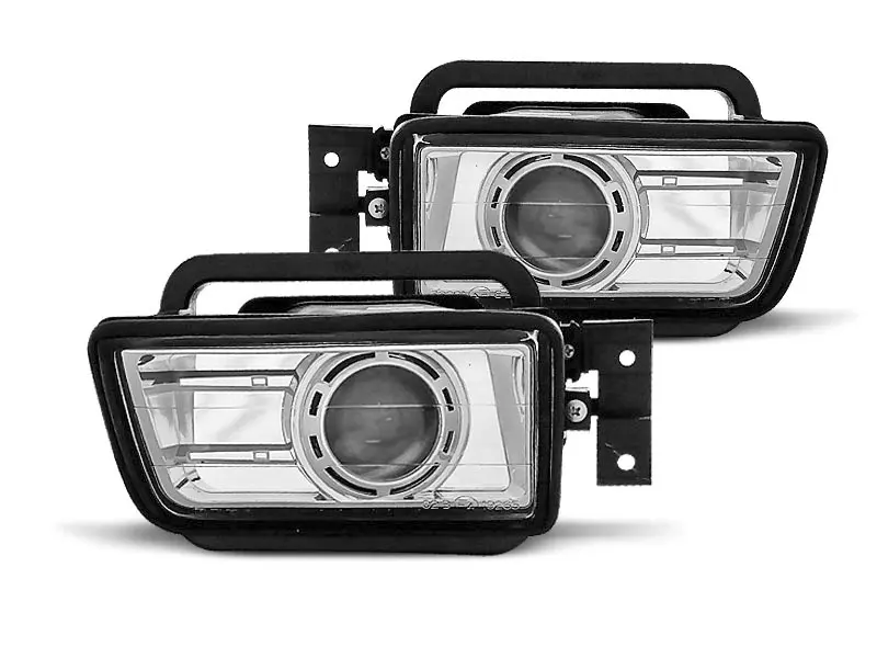 Tåkelys BMW 5 (E34) 1987 - 1996 CHROME - sett 2 stk.