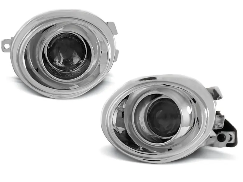 Tåkelys BMW 5 (E39) 1995 -2003 / BMW 3 (E46) 1998 - 2005 | CHROME - sett 2 stk.