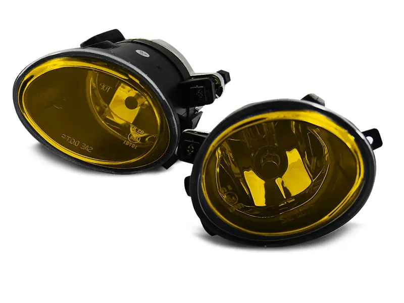Tåkelys BMW 5 (E39) 1995 - 2003 / BMW 3 (E46) 1998 - 2005 │ YELLOW - sett 2 stk. – bilde 3