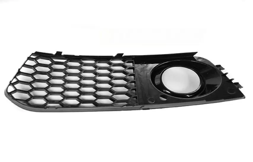 Tåkelys gitter Audi A4 B8 2007 - 2011 │ Honeycomb Design Glossy Black – bilde 3