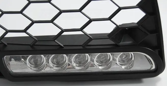 Tåkelys gitter med dioder  VW GOLF 5 GTI LED BLACK - sett 2 stk. – bilde 2