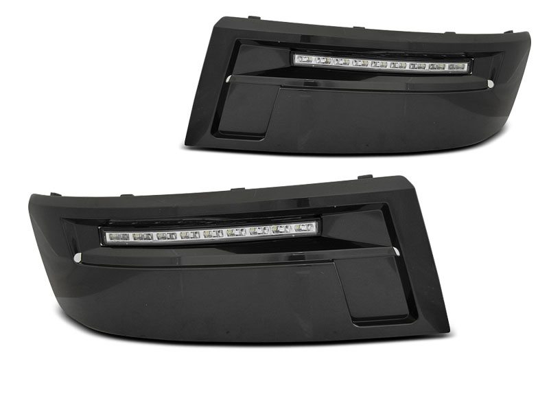 Tåkelys gitter med dioder VW T5 2010 - 2015 LED DRL - sett 2 stk. – bilde 2