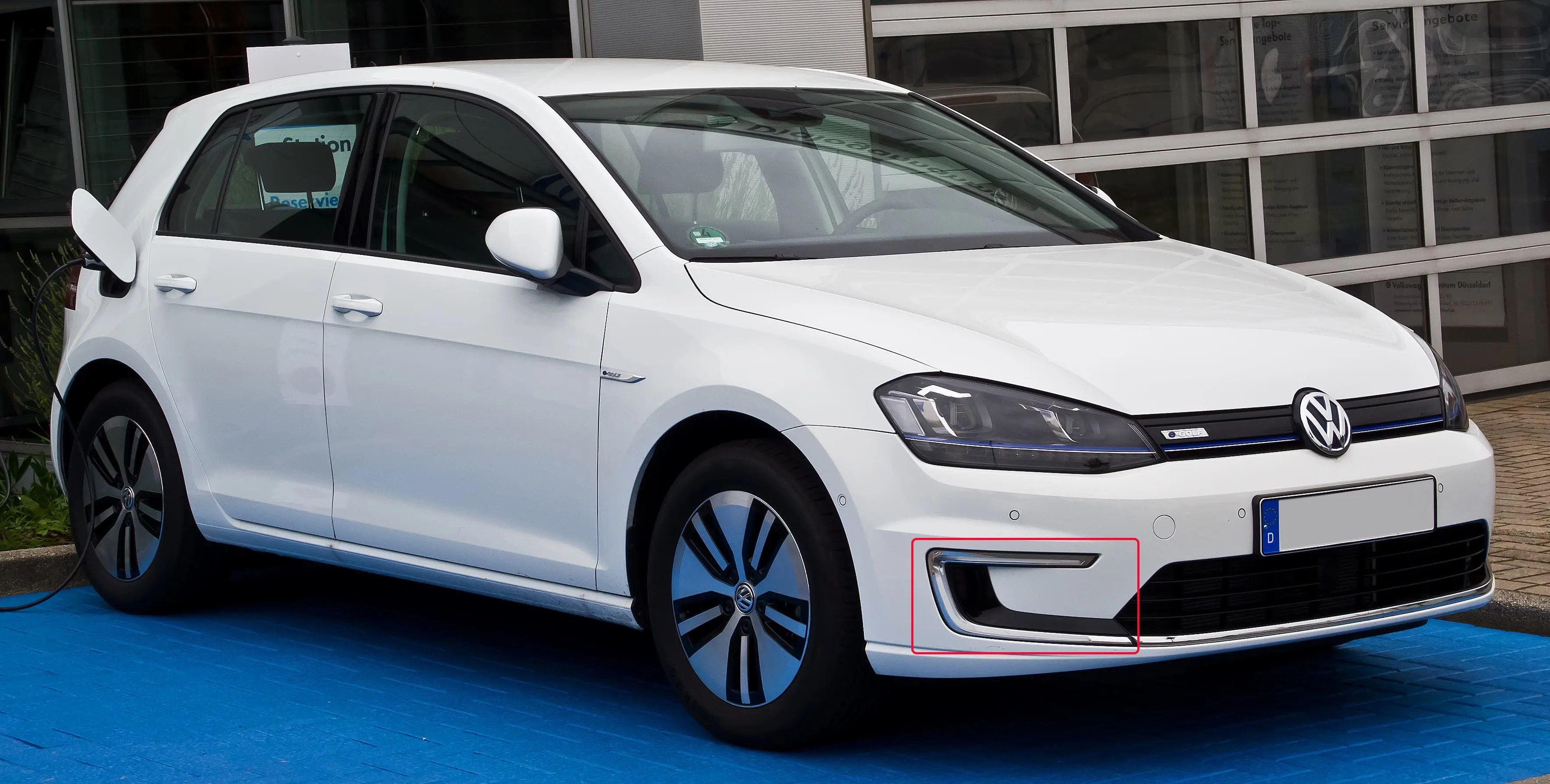 Tåkelys LED VW e-Golf 2014 - 2020 │ høyre side - med ballast Genuine® Daytime Running Light Fog Image 6