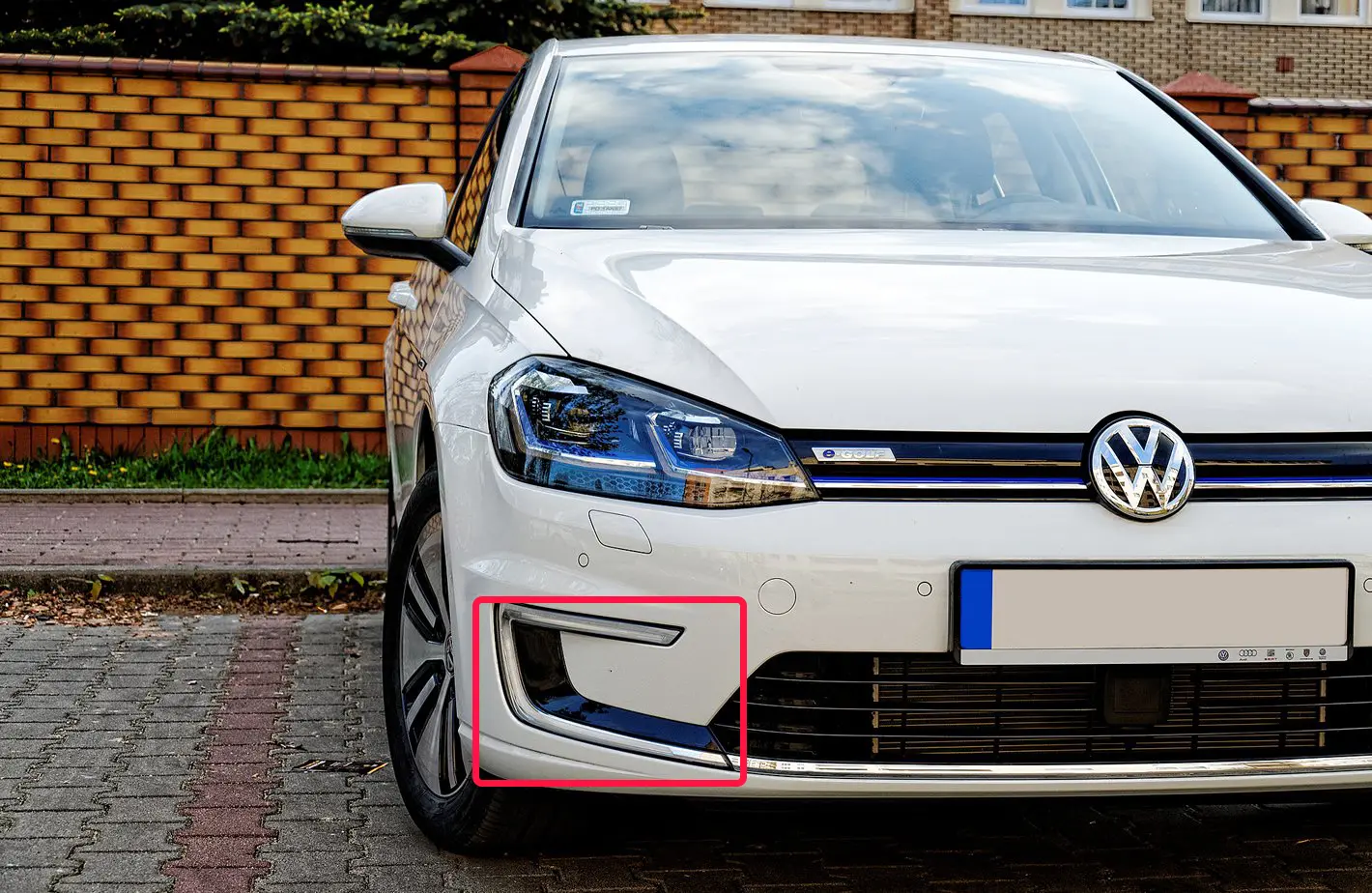 Tåkelys lykt DRL LED VW Golf GTE 2016 – 2020 /m ballast (høyre side) Image 7