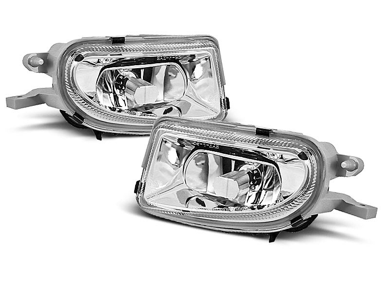 Tåkelys Mercedes-Benz E (W210) / CLK / SLK CHROME - sett 2 stk.