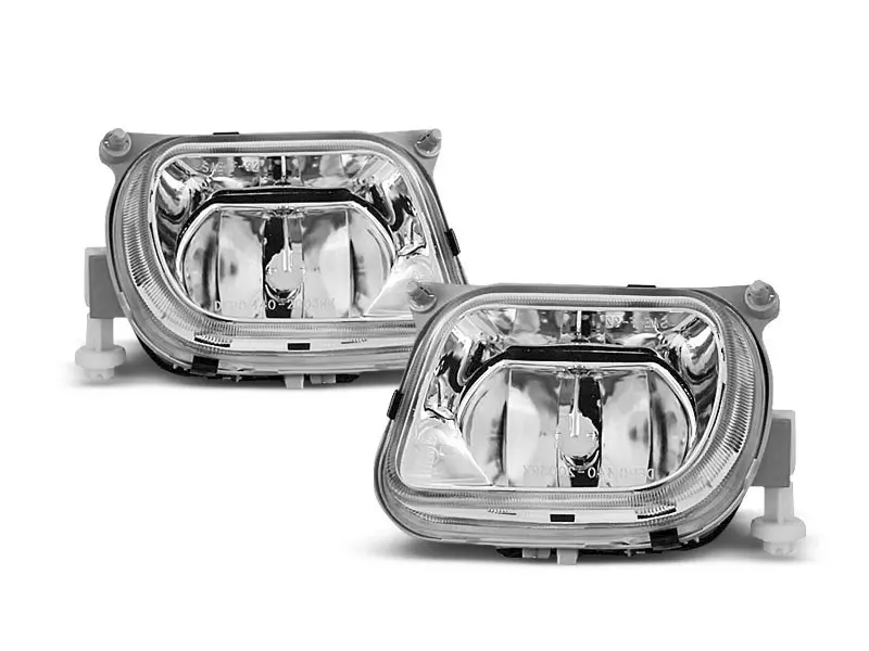 Tåkelys MERCEDES-BENZ E (W210 / S210)  1995 -1999 CHROME - sett 2 stk.