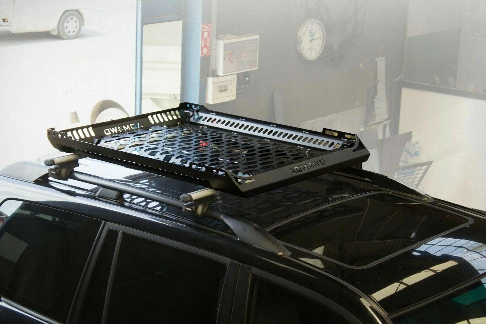 Takgrind i stål for SUV, pickup og offroad 4x4 – universell 120 x 99 cm Image 1