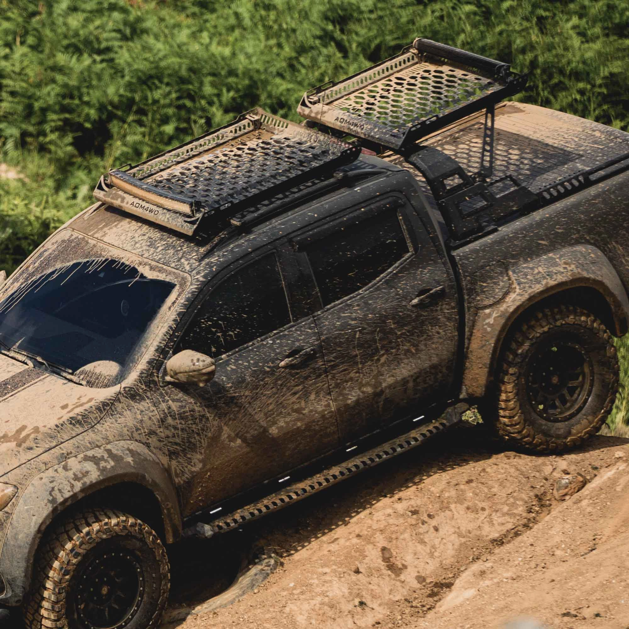 Takgrind i stål for SUV, pickup og offroad 4x4 – universell 120 x 99 cm Image 10
