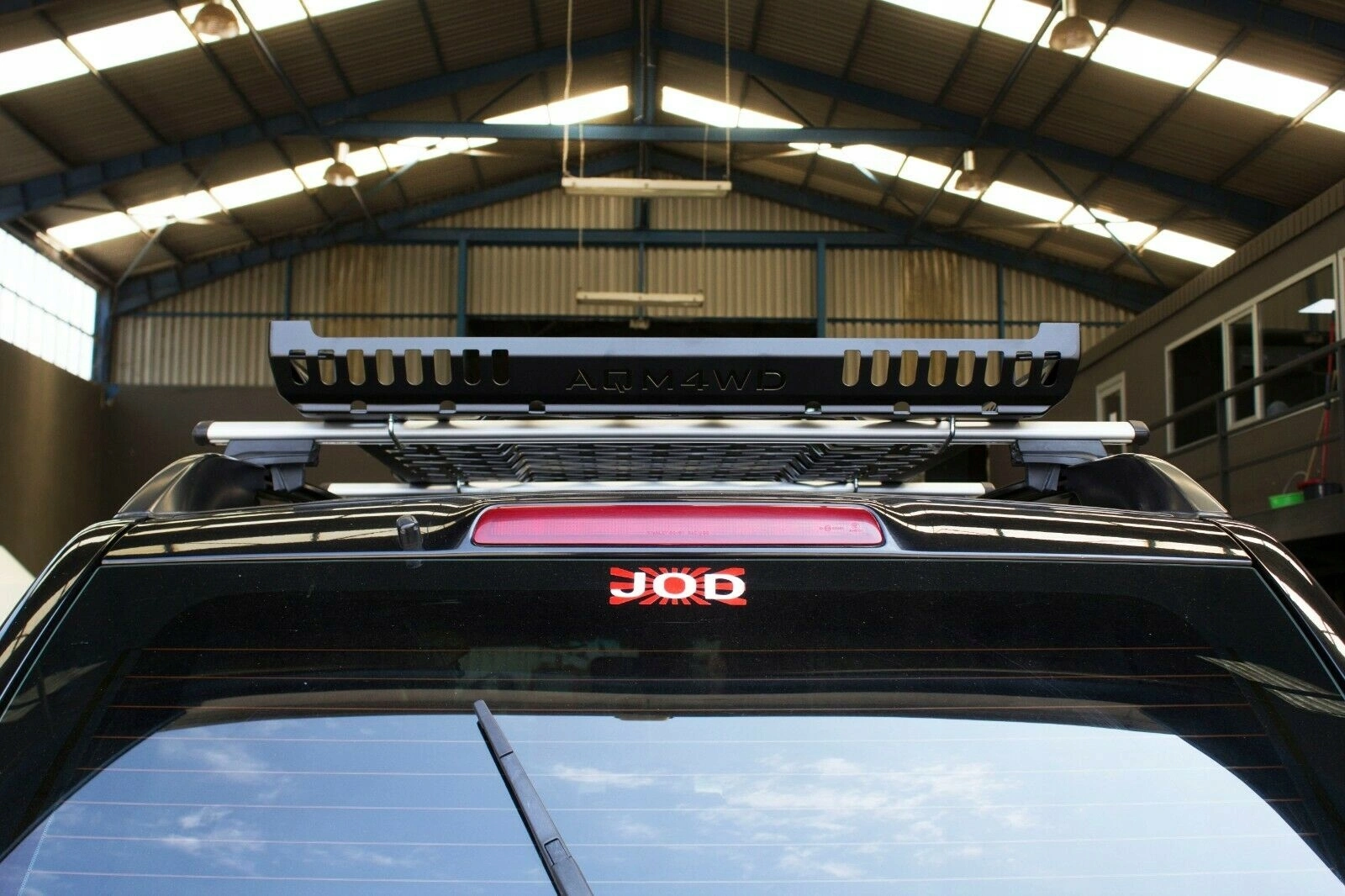 Takgrind i stål for SUV, pickup og offroad 4x4 – universell 120 x 99 cm Image 2