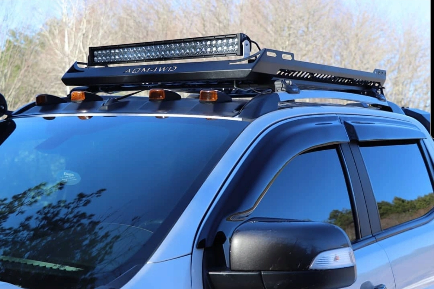 Takgrind i stål for SUV, pickup og offroad 4x4 – universell 120 x 99 cm Image 9
