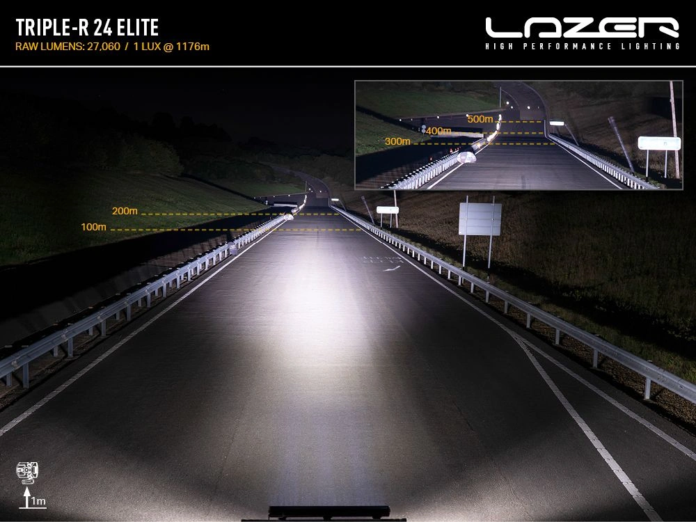 Takkit Lazer Land Rover Defender II (L663) 2019 -> │ Lazer Linear 42 - Roof Mounting Kit Komplett LED Fjernlys Pakke – bilde 8