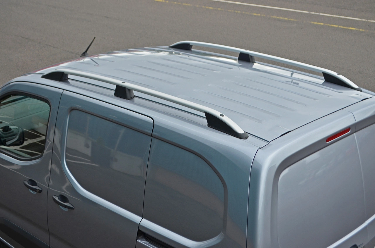 Takrails Citroen Berlingo III 2008 - 2018 / Peugeot Partner II 2008 - 2018 │ L1 og L2 - Turtle Crown Roof Rails Silver Edition – bilde 8