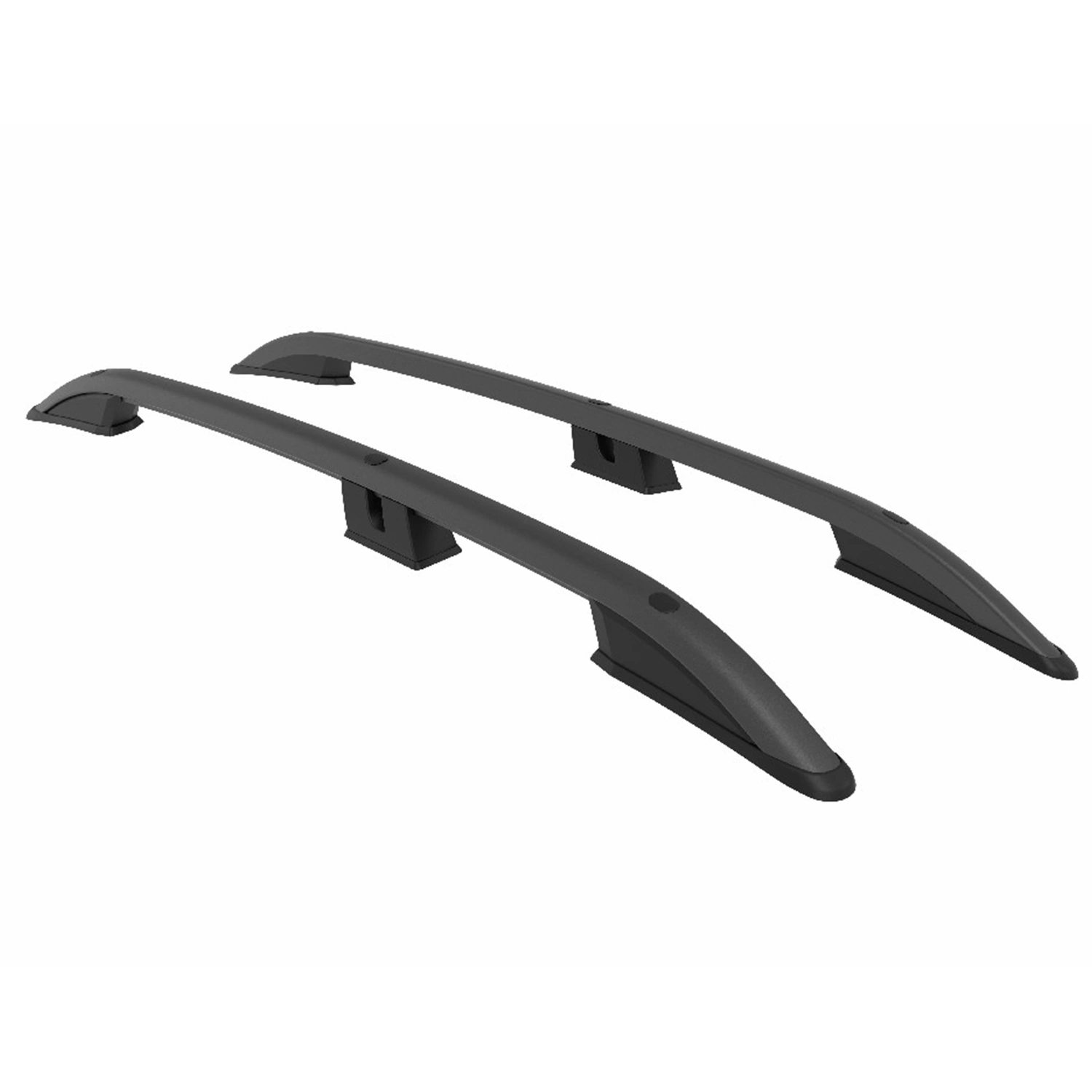 Takrails Citroen Berlingo IV / Opel Combo E / Peugeot Partner III 2018 -> │ L2 Long - Turtle Crown Roof Rails Black Edition – bilde 7