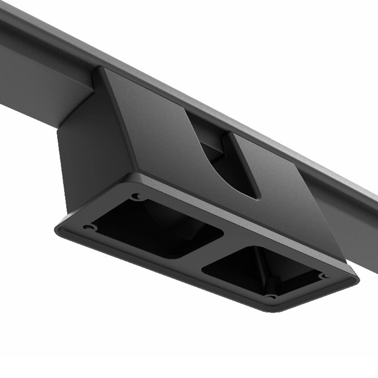 Takrails Citroen Berlingo IV / Opel Combo E / Peugeot Partner III 2018 -> │ L2 Long - Turtle Crown Roof Rails Black Edition – bilde 8