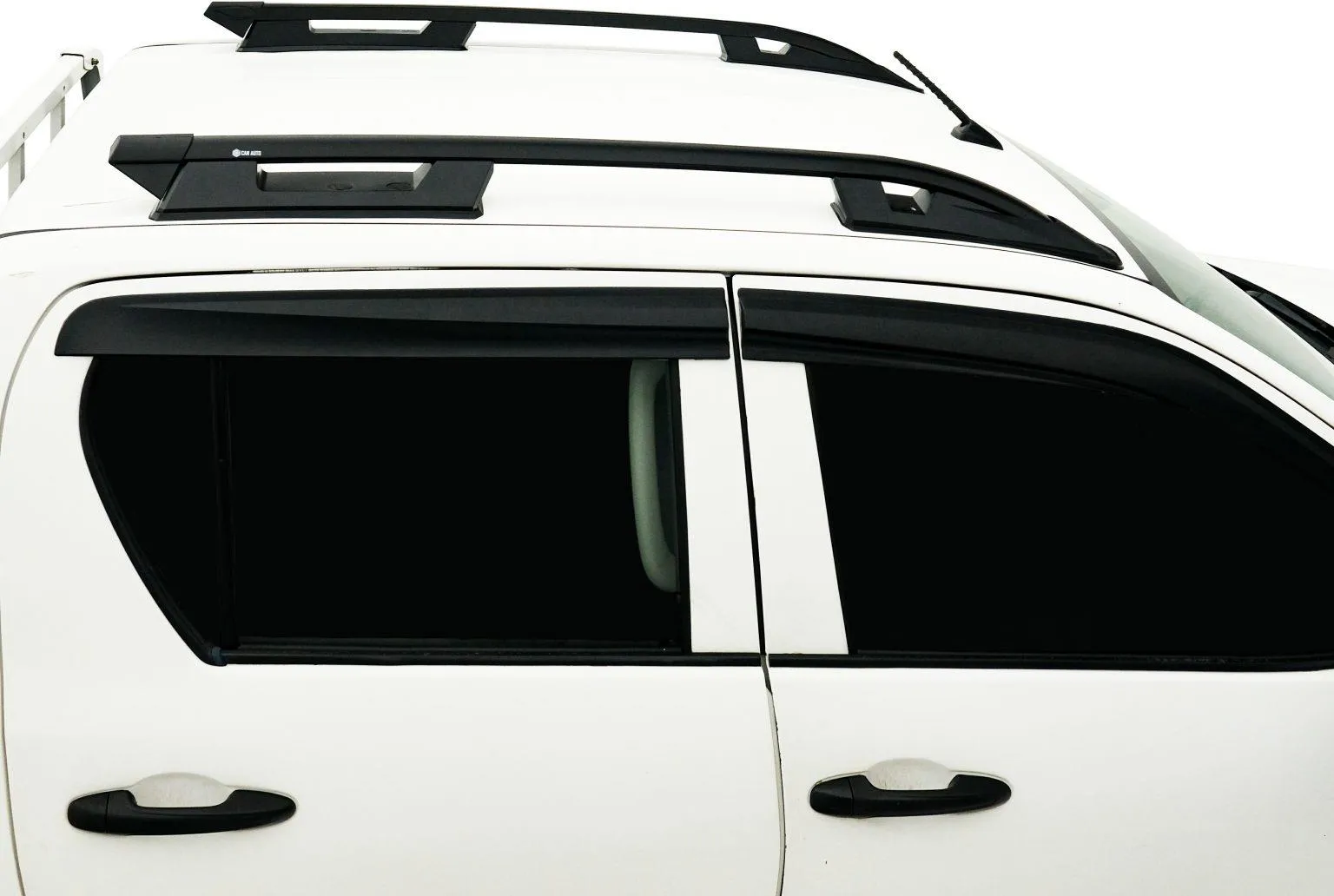 Takrails Isuzu D-Max II 2012 - 2019 │ Double Cab - Turtle Falcon Roof Rails Silver Edition
