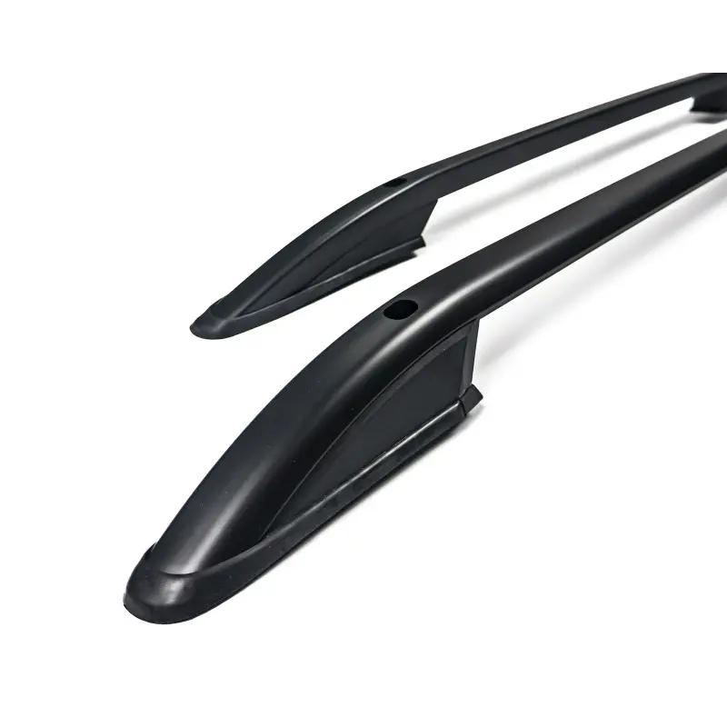 Takrails Toyota Land Cruiser J120 2002 - 2009 / J150 2009 - 2024 │ Turtle Crown Roof Rails Black - sett 2 stk. – bilde 3