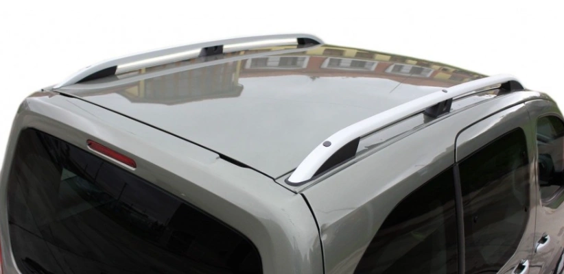 Takrails Toyota Land Cruiser J120 2002 - 2009 / J150 2009 - 2024 │ Turtle Crown Roof Rails Silver - sett 2 stk. – bilde 6