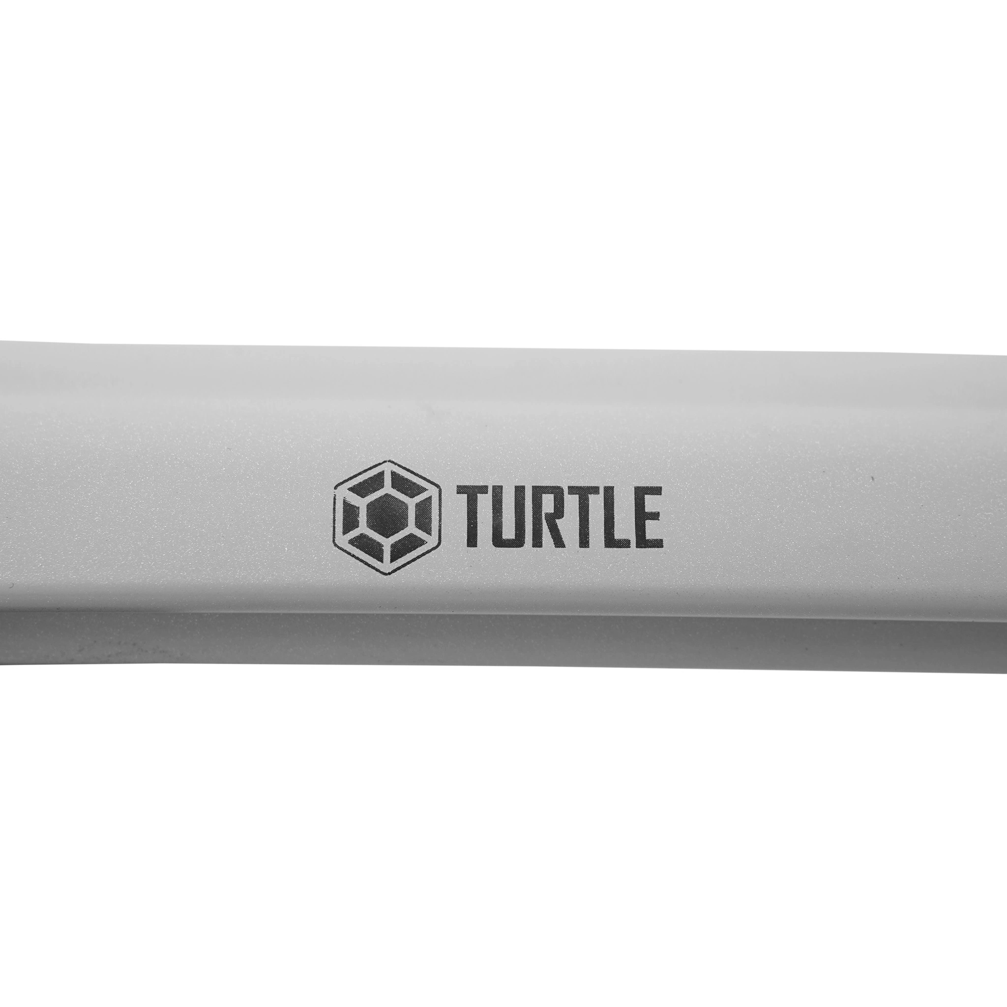 Takrails VW T5 / T6 2003 - 2021 │ for L1 Kort - Turtle Crown Roof Rails Silver - sett 2 stk. – bilde 8