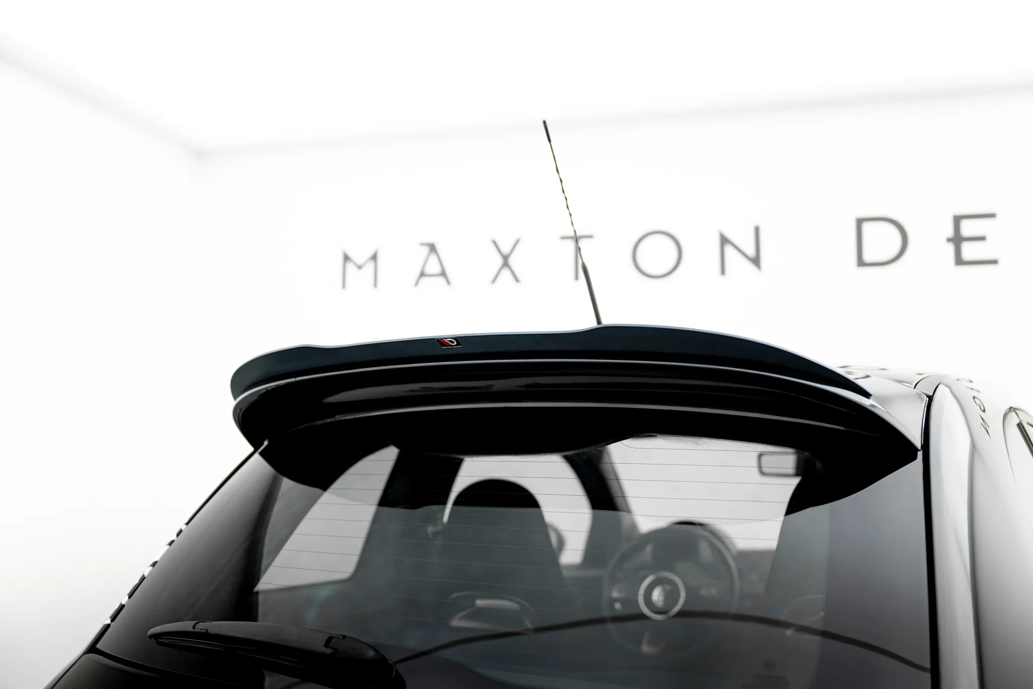 Takspoiler Abarth 500 I 2008 - 2015 | Glossy Black Edition