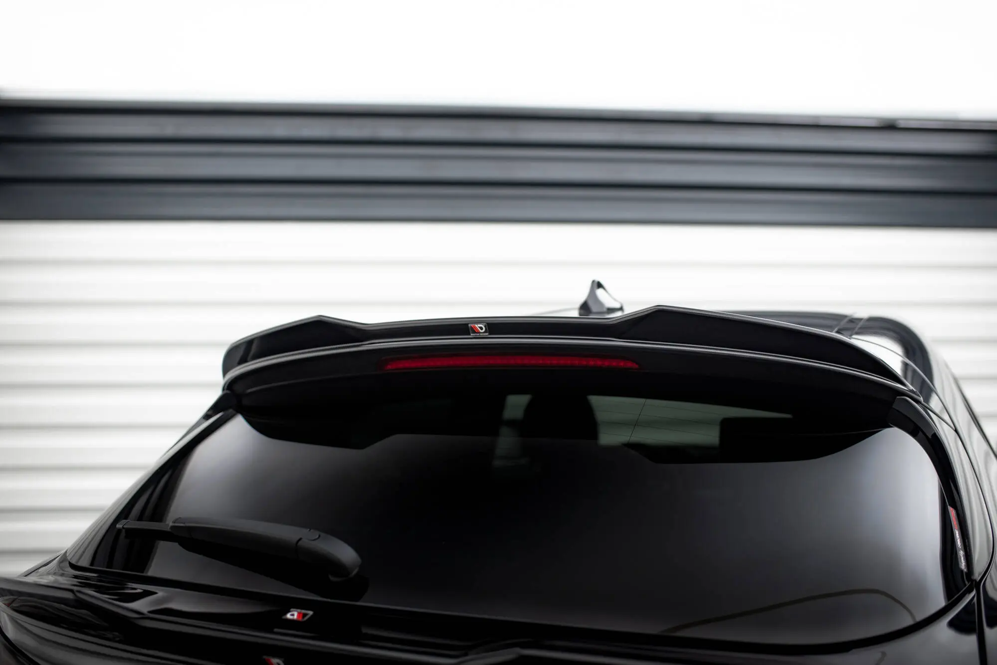 Takspoiler  Alfa Romeo Stelvio Quadrifoglio 2016 - 2020 | 3D Glossy Black Edition
