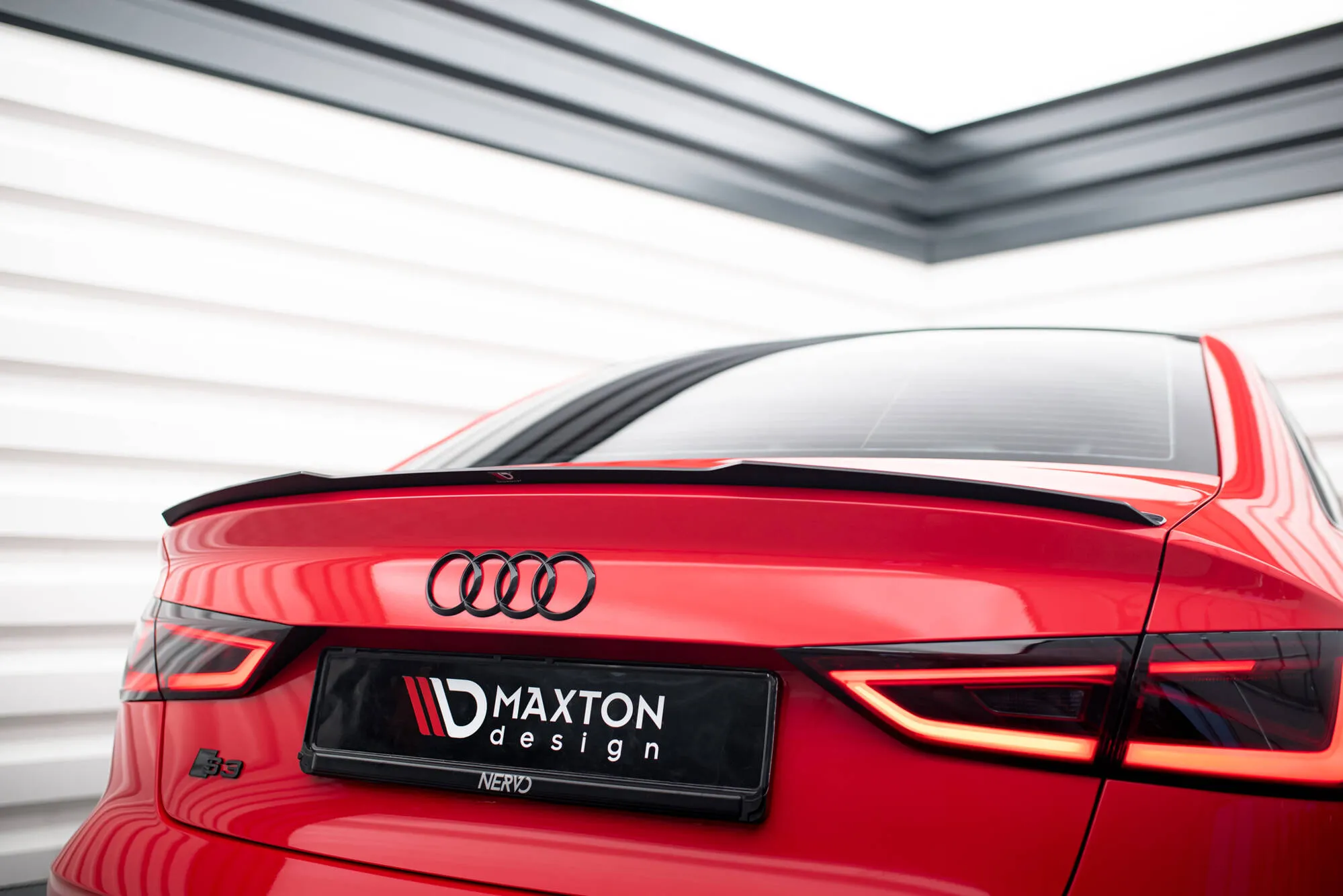 Takspoiler Audi A3 2013-2020 | Glossy Black Edition